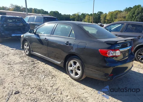 2013 Toyota Corolla S из США, поврежденный, VIN 5YFBU4EE9DP174184